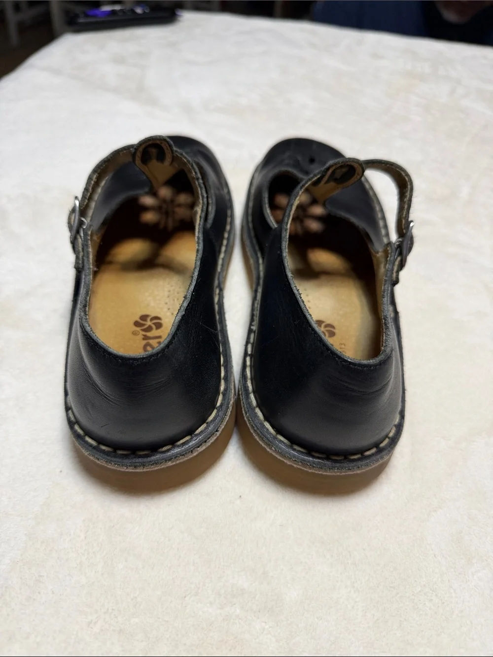Aster Maryjane rubber sole leather flat Size 36 (us6)